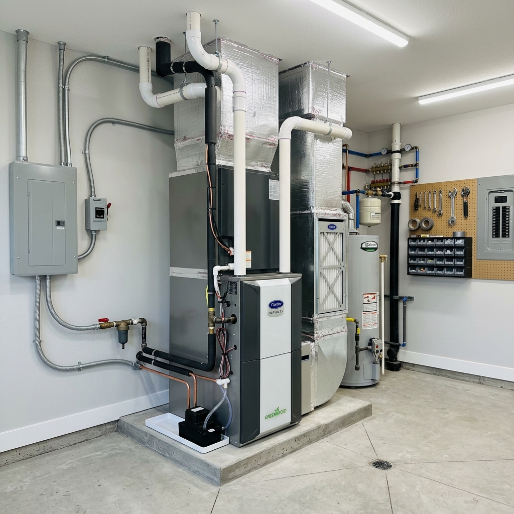 High-Efficiency Furnaces & Air Handlers